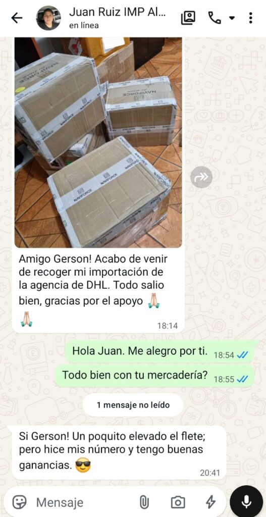 juan alumno importaciones liberty