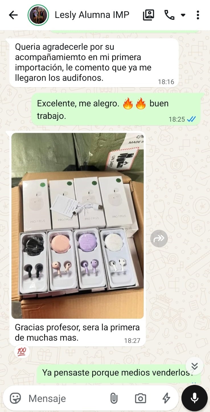 testimonio importaciones lesly liberty